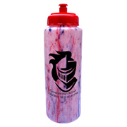 32 oz. Confetti Sports Bottle With Push 'n Pull Cap