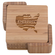 Square Bamboo Coasters