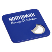 Deluxe Bottle Opener and Coaster Combo