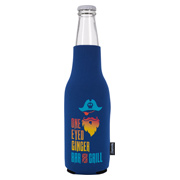 Koozie Neoprene Zip-Up Bottle Cooler