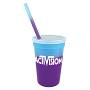 Mood 17 oz. Stadium Cup/Straw/Lid Set