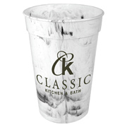 17 oz. Marble Stadium Cup