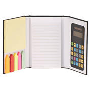Calculator Jotter With Sticky Notes