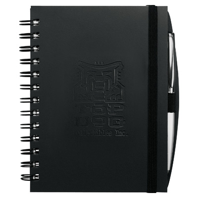 5.75" x 7" Premier Leather Spiral JournalBook