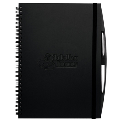 7.75" x 10" Premier Leather Large Spiral JournalBook