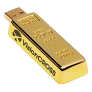 4GB Golden Nugget USB 2.0 Flash Drive