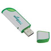 4 GB Slanted USB 2.0 Flash Drive