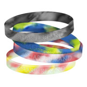 Silicone Rubber Wristband (Multi-Colored - Youth)