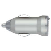 On-The-Go Car Charger - Silver