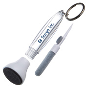 Swab Microfiber Earbud and Screen Cleaner With Key Ring