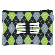 Pattern Golf Tee Pouch