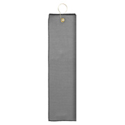 Microfiber Waffle Golf Towel With Tri-Fold Grommet