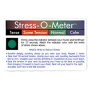 USA Stress-O-Meter Deluxe Card