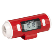 Flashlight and Siren Multi-Function Pedometer