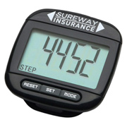 Widescreen Walker Multi-Function Pedometer