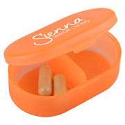 Dual Compartment Pill Box