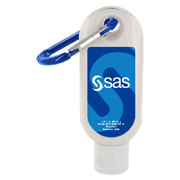 1.9 oz. SPF 30 Sunscreen in Clear Bottle With Carabiner