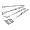 3-Piece Stainless Steel BBQ Tool Set