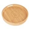 Bamboo Serving Tray With Handles