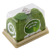Swiss Roll Green Tea Towel Cake