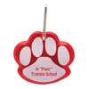 Paw Shaped Reflective Collar Tag