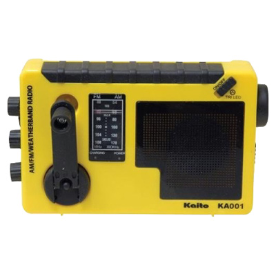 Kaito Portable Hand-Crank AM/FM NOAA Radio