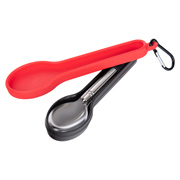 Travel Utensil Set With Silicone Holder