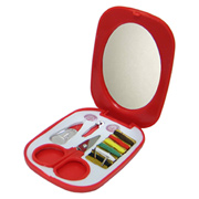 Sewing Kit and Mirror