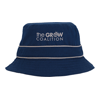 Cotton Bucket Hat With Trim